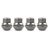 ROBUST 4 Pcs Alloy Wheel Nuts for Ford Fiesta Focus Mondeo Fusion C-Max Transit Connect Escort Volvo S40 V50 C70 1366029 1454051