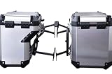 aVDB-Moto Side Luggages Racks +Supports 110L Compatible with KTM Adventure 1050 / R 2015-2016, Adventure 1090 L/R/S 2017-19, 1190 /R 2013-16, Super ADV 1290 / R/S 2015-20 (Aluminium +Fixing Kit)