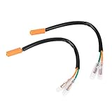 KIMISS Motorcycle Turn Signal Wiring Adapter Plug Fit for Kawasaki Z125 Z250 Z300 Z650 Z900 ZR-X EX250 EX300 EX650 ZX600 ZX636 ZX900 ZX1000 ZX1200 ZX600 Ninja ZR750 Z750R ZR800 ZR1000 Z1000 ZR1200