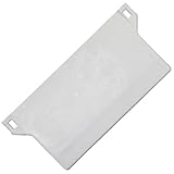 MOONLITE Vertical Blind Weights 89mm (3.5 inches) - Replacement Spares Bottom Weights Slats - White (10)