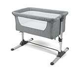 Babylo Snuggle Cuddle Co Sleeper, Slate Grey