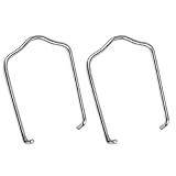 ROBUST 2 Pcs Radiator Top Bottom Water Hose Flange Retaining Spring Clip for Audi A2 A3 A4 Seat Ibiza Leon Toledo Skoda Fabia Octavia Superb VW Golf Polo Transporter T5 1J0121142