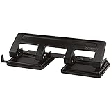 Q-Connect 4 Hole Punch Black 16 Sheet KF01238