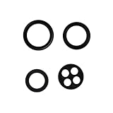 SeDeplacer Gasket/Seal Replacement Kit(Fuel Tap/Gas Valve Petcock Gasket Rebuild Kit Compatible with 1979-1987 Yamaha QT50 Yamahopper