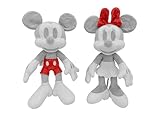 Simba 6315870125 Disney Mickey & Minnie Mouse 100 Years Collector Set Future, 33 cm Plush, Limited Collector’S Edition, Gift Box, Amazon Exclusive, Certificate and Serial Number, for Adults & Children