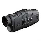 Bulevisiter Night-Vision Monocular Thermal Monocular, 1080P HD 800M Viewing Distance 10X-Zoom Infrared Device, For Photography Hunting Outdoor