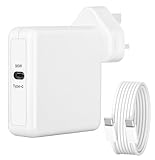MacBook Charger for MacBook Pro, MacBook Air, Mac Laptop USB C Charger, Computer Notebook Power Adapter 96W Mac Book Pro USBC Plug, Included Type C Charger Cable
