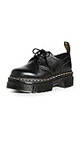 Dr. Martens Women's 3 Eye Shoe Oxford, Black Nappa Lux, 6.5 UK