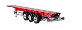 Carson 500907730 3-axle Chassis Ver.III-RC, Spare, Tuning Parts, Accessories, Model Making, Scale 1:14, Truck Trailer