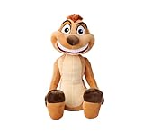 Disney Lion King Timon Character 25cm tall, Celebrating 30 Years of The Lion King, cuddly soft toy for kids and adults for birthday and gift or just collect them all