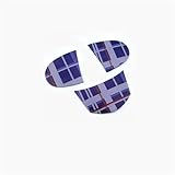 Tianwu03 Fit For M-i-n-i C-o-o-p-e-r R55 R56 R57 R58 R59 R60 R61 Countryman Car Steering Wheel Panel Leather Sticker(Speedwell Blue,Type A)