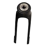 Sharplace Front Fork Installation Black Replacement for Standard s Walkers Rollators Front Castor Wheels,The Old, 6 Inch