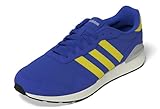 adidas Men's Run 60s 4.0 Shoes, semi Lucid Blue/Yellow/Grey Two, 9.5 UK