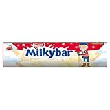 Milkybar Buttons Giant Tube | 80g of Creamy White Chocolate Buttons | Festive Treats for Sharing, Stocking Fillers & Christmas Gifting