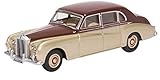 Oxford Diecast Rolls Royce Phantom V - Burgundy/Silver - 1:76 Scale OO Gauge - Model Car - Toy Car - Classic Luxury Cars - Adults, Model Railway Enthusiasts, Collectors - Unisex - All Ages