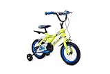 Huffy Pro Thunder 12 Inch Kids Bike - Bright Yellow - Ages 3+