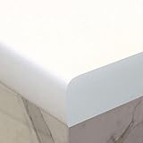 Antique White Laminated Kitchen Worktop 1m x 600mm x 28mm, Waterproof Easy to Instal Oak Laminated Countertops