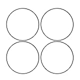 Ldafava Wheel Rim Protector Scratch Resistant Self Adhesive Black Decorative Universal Fit Wheel Rim Ring for Cars 19 Inch ABS Material 4 Pcs