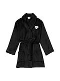 Victoria's Secret Pink Fluffy Robe Color Black Size XS/Small New, Pure Black, XS-S