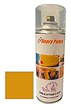 Heavy Paints Caterpillar Excavator Yellow Synthetic Enamel paint 400ml Aerosol