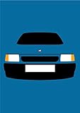Retro Motor Company Vauxhall Nova MK2 Greeting Card