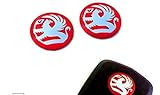 VAUXHALL 2 x NEW KEY FOB BADGE EMBLEM 14MM STICKER FOR ASTRA ZAFIRA VECTRA CORSA