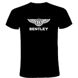 Black T-shirt logo Bentley (M)