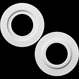 2 X Lamp Shade Adapter Reducer Plate / Washer / Ring Made From Metal ES to BC