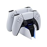 Mcbazel PS5 Controller Charging Dock, Dual USB Fast-Charge Station with LED Indicators & Tri-Protection for DualSense Controllers