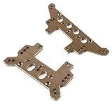 eumenghe For Rovan F5 Race Car CNC Aluminum Front or Rear Shock Support Tower Plate fits MCD 4303(Both Front and Rear)