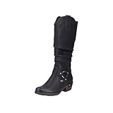 Rieker Women's 93670 High Shaft Boots (Black, UK Footwear Size System, Adult, Women, Numeric, Medium, 5)