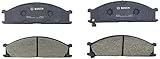 BOSCH BP333 QuietCast Premium Semi-Metallic Disc Brake Pad Set - Compatible with Select Nissan D21, Frontier, Pathfinder, Pickup, Van; Subaru SVX; FRONT