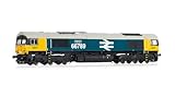 Hornby TT:120 Diesel Train - TT3020M GBRf, Class 66, Co-Co, 66789, 'British Rail 1948-1997'- Era 11 TT Gauge Locomotives for Train Set, Engine Models for Adults - 1:120 Scale Model Gift