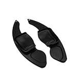 EDPOAQC Compatible with VW for Golf 6 MK5 for GTI Edition 30 Alloy Steering Wheel Shift Paddle Shifter Extension Car Interior Accessories(Silver)