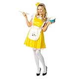 Adult Goldilocks Costume Ladies Fairy Tale Book Week Day Fancy Dress Outfit