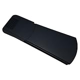 10 x Black Easy-Trim Verge U Dry Fix Ridge Tile System | Gable End Plastic Roof Capping | Black