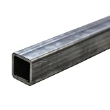 Speciality Metals MILD Steel ERW Box Section Square Hollow 20MM to 70MM 100mm to 2M Lengths (20 x 20mm x 2mm Box 100mm Length), Black