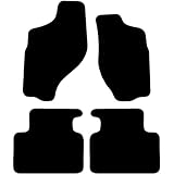 Carsio Carpet Car Mats For Nissan Terrano 1995-2006 Tailored Fit Floor Mat Set Complete Accessory Black Custom Fitted - All Weather, Anti-Slip Backing & Black Trim