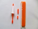 All Round Purpose Pole Elastication Kit Size 8-12 Orange elastic