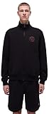 Napapijri Men's Beril Full-Zip Sweatshirt Black XXL