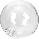 Clear Glass Round Ball Lamp Shade Cover 8cm G9 LED 20mm Hole Screw Threaded for Habitat Ceiling Light Chandelier 80mm
