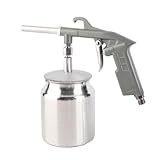 Powerful Sandblaster Air Sand Blaster Spray for Surfaces Polishing, with 750CC Aluminium Pot and Wide Utility, for Removal and Coating (PS-6R)