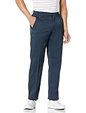 Amazon Essentials Men's Straight-Fit Stretch Golf Trousers, Navy, 36W / 32L