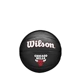 Wilson NBA Team Tribute Mini Basketball, 3, Black