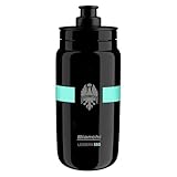 Bianchi - Leggera 550 Water Bottle, Black, Capacity 550 ml, Weight 51 g, Code C9010140
