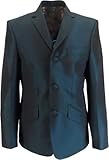 Mazeys Mens Tonic Retro Mod Suits (UK, Numeric, 44, Regular, Regular, Green Jacket)