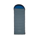 Coleman Sleeping Bag Single - For Camping and Outdoor Adventures - Comfortable Coletherm Insulation and Cotton Flannel Lining with Zipplow and Thermolock Technology for Warmth and Convenience