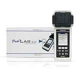 TEST ALL WATER - PoolLab 2.0 Photometer | Advanced Water Testing for Pools & Spas | Measures 10 Key Parameters | Bluetooth & Wi-Fi Sync | Portable & Durable, White