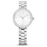 Swarovski Certa Watch, Water-Resistant Swiss-Made Wristwatch with Metal Bracelet Strap in a Silver Stainless Steel Finish, Part of The Certa Collection