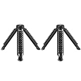 Xanorrg 2pcs Portable Camp Stand Adjustable Height Camping Flashlight Tripod Working Light Bracket For Outdoor Activity Portable Pocket Flashlight Tripod Fishing Accessories Adjustable Height Bracket
